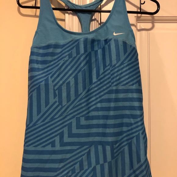 Nike racerback dri fit racerback built in bra - Picture 1 of 2